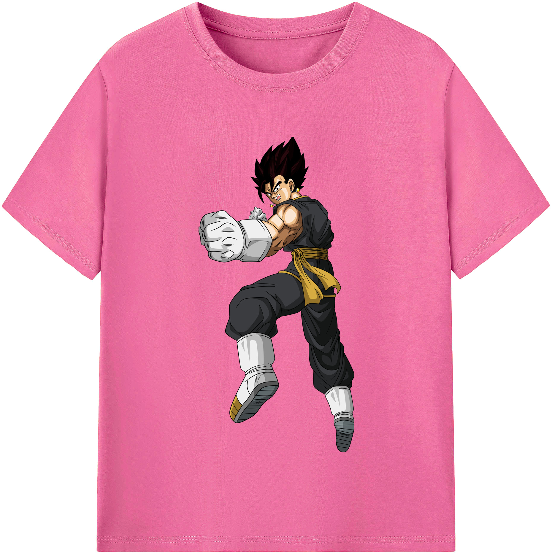 （画像用） ドラゴンボール ベジット DRAGON BALL Vegetto レディースカジュアルプリントTシャツ（綿100％）